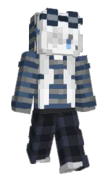 shark and rhino Minecraft skin — Slim model — first worn by windified