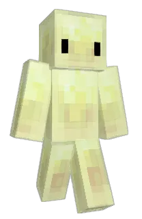 Front of Legike's skin
