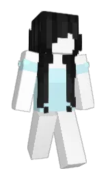 nuvelia's Minecraft skin wearing the Pan cape