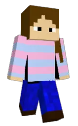 saddle brown and chantilly Minecraft skin — Classic model — first worn by Lidia17