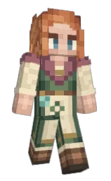 double spanish white and finlandia Minecraft skin — Slim model — first worn by Bellsibub91