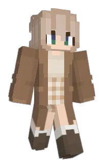 Front of Minecraft skin