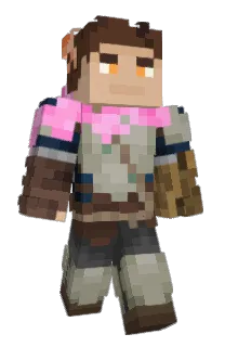 Front of B01nkz's skin