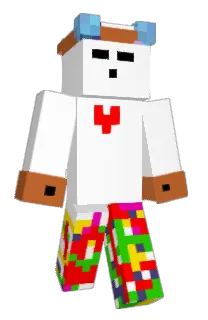 Front of Minecraft skin