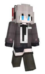 Nicoreco's Minecraft skin wearing the Vanilla cape