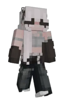Front of gjna's skin