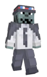 dolphin and scarpa flow Minecraft skin — Slim model