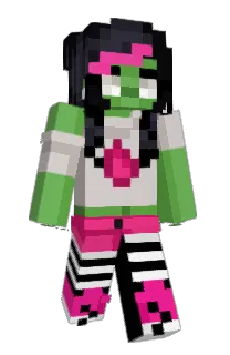 Front of PsychoAli's skin
