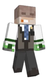 Fyzma's Minecraft skin wearing the Pan cape