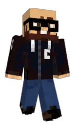 Crazyfist_'s Minecraft skin wearing the Migrator cape