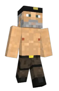 Front of Bananirou's skin