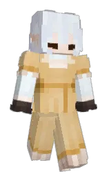 zombie and gold sand Minecraft skin — Slim model