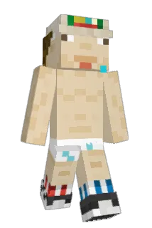 55youth Minecraft avatar full body