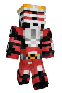 55zm Minecraft avatar full body