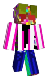 Slim Minecraft skin
