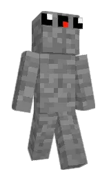 especia's Minecraft skin wearing the MineCon 2011 cape