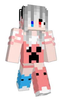 Front of Minecraft skin