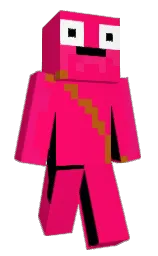 rose and fiery orange Minecraft skin — Classic model — first worn by awsome87871