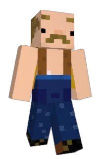 Front of Minecraft skin