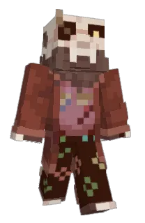 Front of Minecraft skin