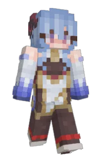 Front of lucyeth's skin