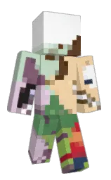 Slim Minecraft skin