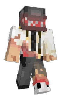 Front of Gonkr's skin