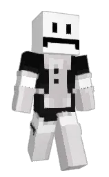 white and swiss coffee Minecraft skin — Slim model — first worn by real_ogz