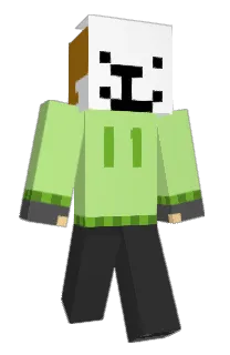 Front of Minecraft skin