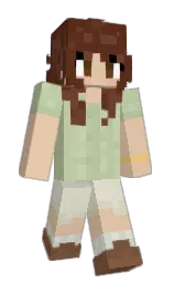 zinnwaldite and coriander Minecraft skin — Slim model