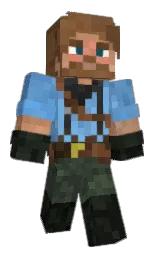 toxcs's Minecraft skin wearing the Pan cape