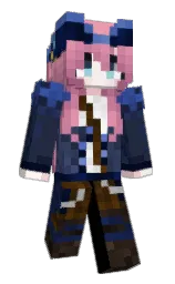 puce and illusion Minecraft skin — Slim model