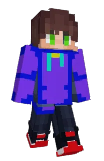Front of BlueDiamondEater's skin