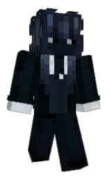 mirage and ebony Minecraft skin — Classic model — first worn by Cosmorbit