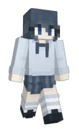 flameking7894's Minecraft skin wearing the Cherry Blossom cape