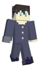 HL3466's Minecraft skin wearing the 15th Anniversary cape