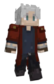 Front of Blabdel's skin