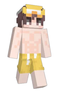 Front of Excitingly's skin