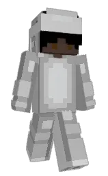 silver chalice and silver Minecraft skin — Slim model