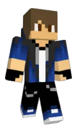 black and mine shaft Minecraft skin — Classic model