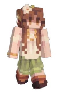 Front of Exkanul's skin