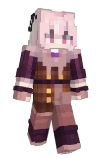 Front of Viiolae's skin