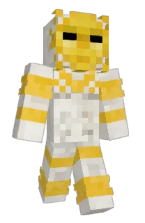 Front of Grimesly's skin