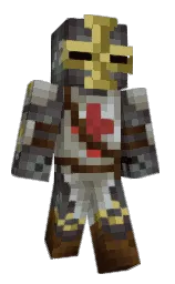 Rottaus's Minecraft skin wearing the MCC 15th Year cape