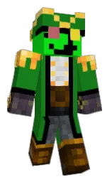 bilbao and green Minecraft skin — Classic model — first worn by ghost20144