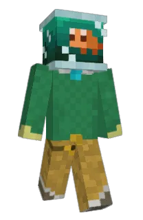 Front of Minecraft skin