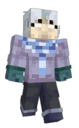 VultureSalesman's Minecraft skin wearing the Aurora cape