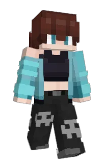 Front of Xerention's skin