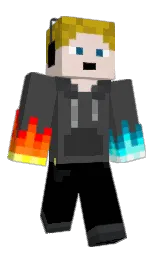 tundora and black Minecraft skin — Classic model