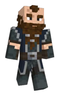 Front of SoupSpitter's skin